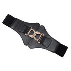 lady Dress belt occidental style fashion high snake head buckle Girdle