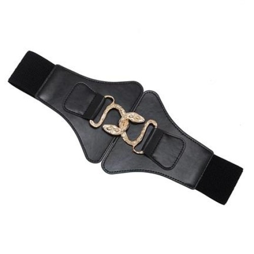 lady Dress belt occidental style fashion high snake head buckle Girdle