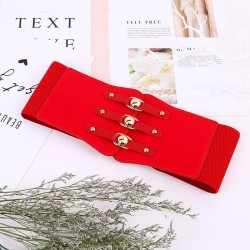 Girdle temperament circle Round buckle belt woman leisure belt lady fashion Co..