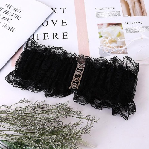 occidental style all-Purpose Waist retraction lace flower width belt lady Tightness belt Dress width Girdle acc