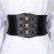  style occidental style wind lady width Tightness Waist retraction Girdle brief ornament big belt