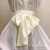 bow Waist retraction belt Dress ornament belt lady Girdle width belt