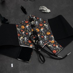  trend personality leisure fashion skull Girdle width belt