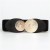 autumn Double circle Tightness belt high atmospheric occidental style wind textured Metal thin Girdle