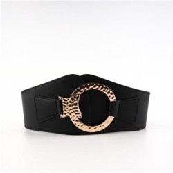 lady width Girdle all-Purpose Tightness width belt ornament Suit Coat Metal ci..