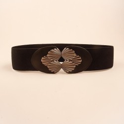 Girdle new  lady belt love flowers Shells butterfly buckle head belt multicolo..