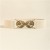 elasticity belt woman all-Purpose ornament Tightness width Girdle Dress accessories Chinese style bronze color