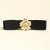 Girdle fashion all-Purpose elasticity lady flowers ornament big Tightness belt width belt personality