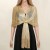  gold silver shawl scarf bride shawl