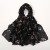 spring summer fresh flowers Chiffon print long woman style samll floral long style shawl