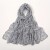 spring summer fresh flowers Chiffon print long woman style samll floral long style shawl