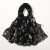 spring summer fresh flowers Chiffon print long woman style samll floral long style shawl