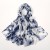 spring summer fresh flowers Chiffon print long woman style samll floral long style shawl