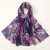  Chiffon print style long Turkey medium long woman Nation head