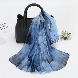spring summer Chiffon print color scarf  thin style all-Purpose Chiffon Sunscr..