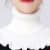 Autumn and Winter knitting woolen wind warm Collar woman pure color brief all-Purpose high collar detachable c
