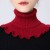 Autumn and Winter knitting woolen wind warm Collar woman pure color brief all-Purpose high collar detachable c