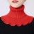 Autumn and Winter knitting woolen wind warm Collar woman pure color brief all-Purpose high collar detachable c