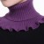Autumn and Winter knitting woolen wind warm Collar woman pure color brief all-Purpose high collar detachable c