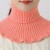 Autumn and Winter knitting woolen wind warm Collar woman pure color brief all-Purpose high collar detachable c