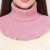 (  black)high quality Autumn and Winter false collar woman all-Purpose knitting Collar sweater high collar warm woolen 