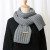 Autumn and Winter knitting scarf new warm medium long style pure color brief woman style scarf