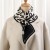 Korean style Autumn and Winter knitting woolen thick warm short style scarf houndstooth all-Purpo