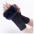 rhombus short style glove Autumn and Winter woolen sleeves woman sleeves knitting warm