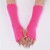 long Stripe glove Autumn and Winter woolen sleeves man woman medium long style knitting warm sleeves