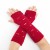 love knitting woolen warm Autumn and Winter man woman medium long style skiing sleeves