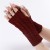 Autumn and Winter knitting sleeves pattern short style glove man lady woolen warm