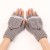  Autumn and Winter short style woolen glove woman warm fashion knitting half sleeves