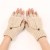  Autumn and Winter short style woolen glove woman warm fashion knitting half sleeves