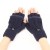  Autumn and Winter short style woolen glove woman warm fashion knitting half sleeves