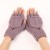  Autumn and Winter short style woolen glove woman warm fashion knitting half sleeves