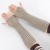  Autumn and Winter man lady knitting glove medium long style woolen sleeves warm