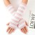 long blue patchwork Stripe woolen glove Autumn and Winter medium long style woman warm fashion knittin