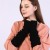twisted long glove Korean style woman Autumn and Winter half woolen glove knitting warm sleeves