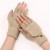 Stripe woolen warm glove half man woman Autumn and Winter student Word knitting