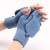 Stripe woolen warm glove half man woman Autumn and Winter student Word knitting