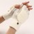 Stripe woolen warm glove half man woman Autumn and Winter student Word knitting