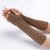 cm twisted glove Autumn and Winter man lady medium long style sleeves knitting woolen warm half
