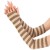  Autumn and Winter knitting woolen long style glove man woman dance half warm sleeves