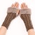twisted short style glove woman Autumn and Winter knitting half woolen warm sleeves