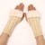twisted short style glove woman Autumn and Winter knitting half woolen warm sleeves