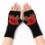 short style fashion flowers glove Autumn and Winter lady knitting woolen sleeves warm half glove