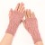 rhombus short style glove Autumn and Winter man woman fashion sleeves knitting woolen warm half