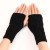 rhombus short style glove Autumn and Winter man woman fashion sleeves knitting woolen warm half