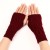 rhombus short style glove Autumn and Winter man woman fashion sleeves knitting woolen warm half