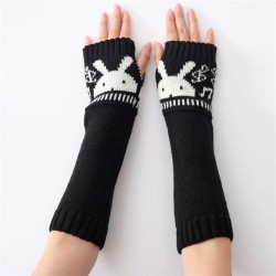 ( black) head woolen glove Autumn and Winter Word warm fashion man woman knitt..